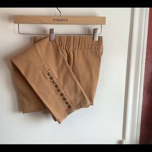 Soft Surroundings Petite Small Straight Leg Pant w/ Pull-On Elastic Waist